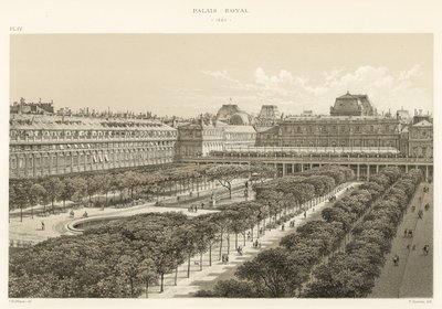 Pałac Królewski, 1880 autorstwa French School