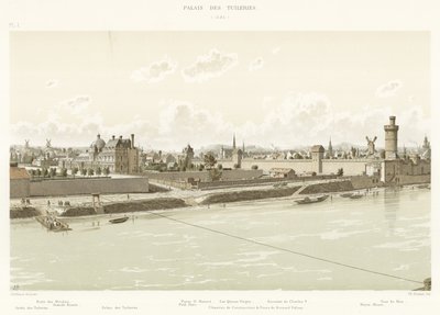 Pałac Tuileries, 1585 autorstwa French School