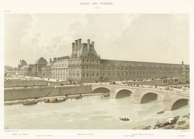 Pałac Tuileries, 1690 autorstwa French School