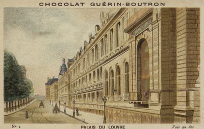 Pałac w Luwrze autorstwa French School