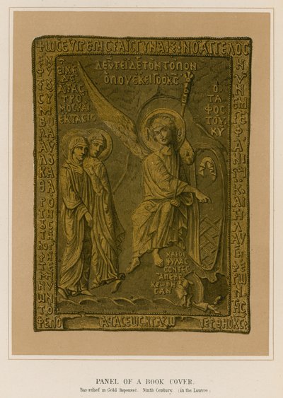 Panel okładki książki autorstwa French School