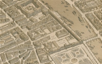 Paryż, 1730 autorstwa French School