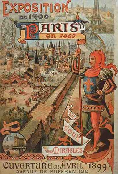 „Paryż w 1400” autorstwa French School