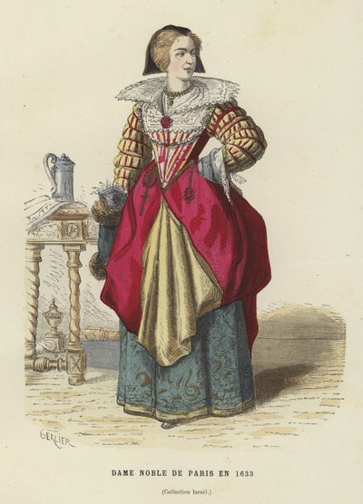 paryska szlachcianka, 1633 autorstwa French School