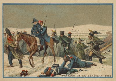 Przejście Berezyny w 1812 r. autorstwa French School