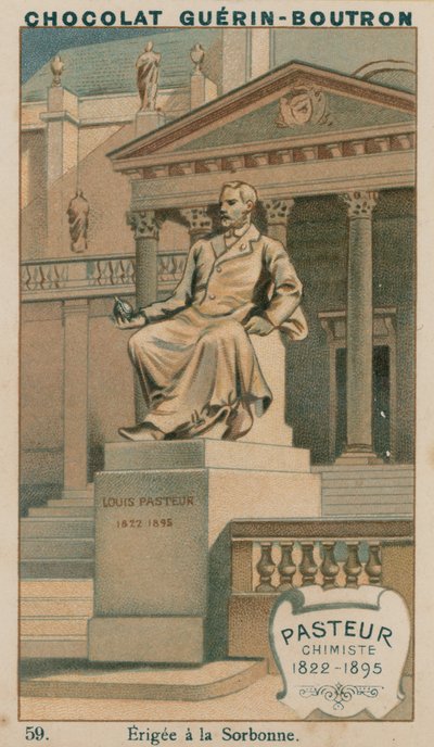Pasteur, chemik, 1822-1895, założony na Sorbonie autorstwa French School
