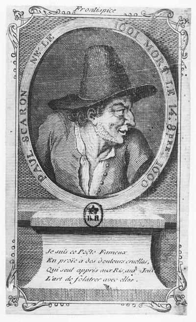 Paul Scarron (grawerunek) autorstwa French School
