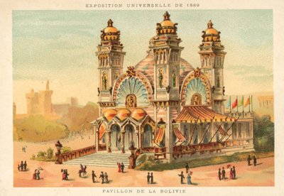 Pawilon Boliwii, Wystawa Powszechna 1889, Paryż autorstwa French School