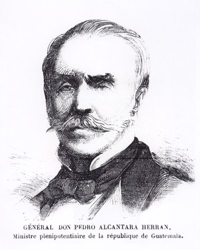 Pedro Alcantara Herrán (grafika) autorstwa French School