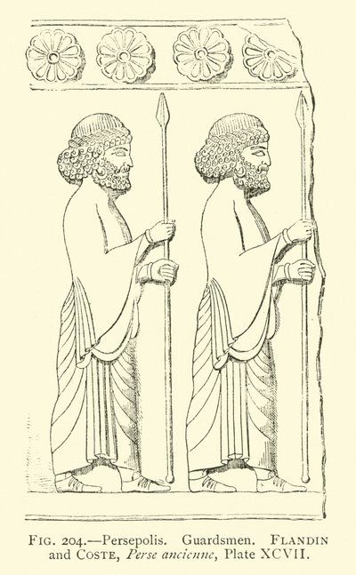 Persepolis, Strażnicy autorstwa French School