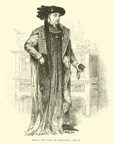 Filip Dobry z Burgundii autorstwa French School