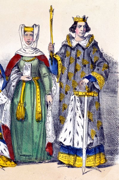 Filip Hardy i Izabela Aragońska. autorstwa French School