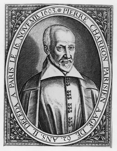Pierre Charron (Grawerowanie) autorstwa French School