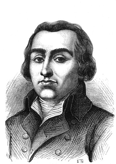 Pierre Joseph CAMBON (1756-1820), negocjator na płótnie i zastępca na Konwencji Krajowej - Rycina 1864 autorstwa French School