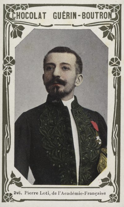 Pierre Loti z Academie-Francaise (kolorowe zdjęcie) autorstwa French School