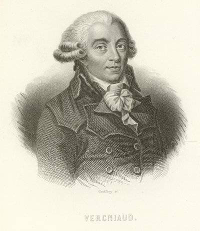 Pierre Victurnien Vergniaud autorstwa French School