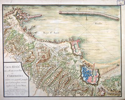 Plan rozwoju portu i przystani Cherbourg autorstwa French School