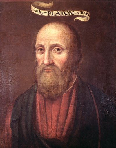 Platon (429-347 pne), ok.1475 autorstwa French School