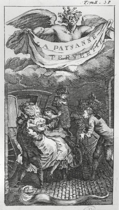 Poemat do muzyki Jean Antoine de Baif (1532-89) (rycina) (zdjęcie czarno-białe) autorstwa French School