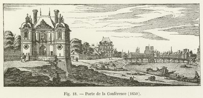 Brama Konferencyjna, 1650 autorstwa French School