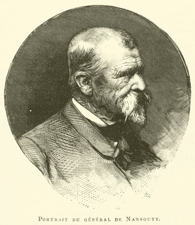 Portret generała de Nansouty (grafika) autorstwa French School