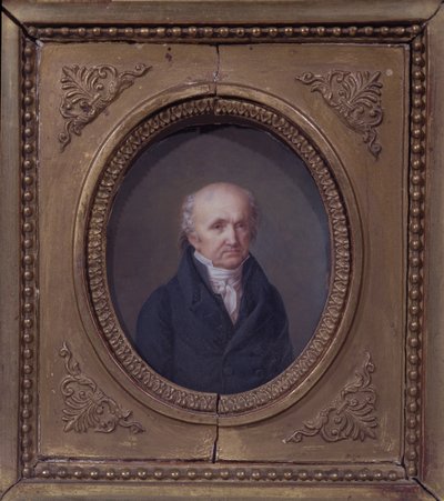 Portret Abrahama-Louisa Bregueta (1747-1823) początek XIX wieku (panel) autorstwa French School
