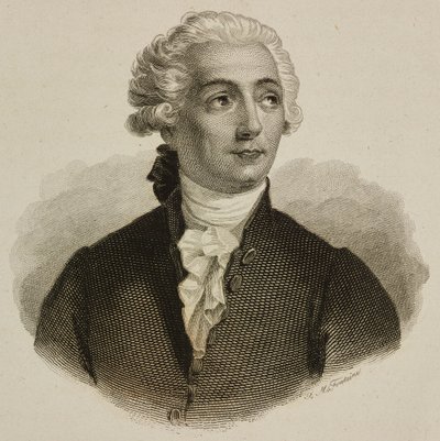 Portret Antoine-Laurenta Lavoisiera (Paryż autorstwa French School