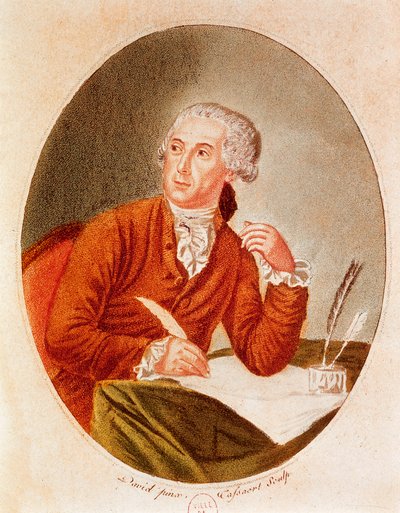 Portret Antoine Laurenta Lavoisiera (1743-1794) autorstwa French School