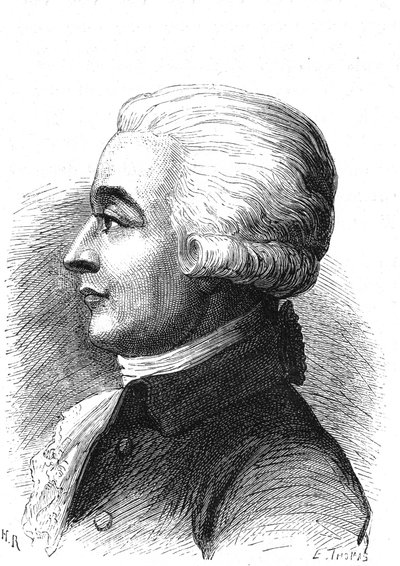 Portret Blancharda (1709-1853) autorstwa French School