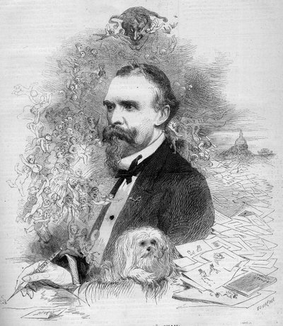 Portret Chama (Amedee Comte de Noe dit autorstwa French School