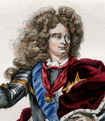 Portret Claude Louis Hector de Villars (1653-1734), marszałek Francji. autorstwa French School