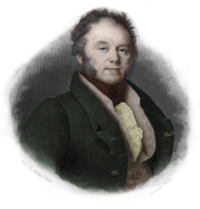Portret Edouarda, księcia Fitz-James (Fitz James) (1776-1838), francuskiego polityka. w „” LIBRE DES SPEAKERS”” Louisa de Cormenina Timona. 1842. Kolekcja prywatna. autorstwa French School