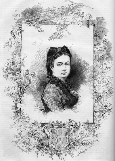 Portret Elisabeth autorstwa Mac Mahon (z domu Elisabeth de La Croix de Castries autorstwa French School