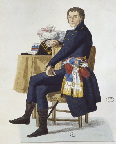 Portret Ferdynanda Guillemardeta, 1798 autorstwa French School