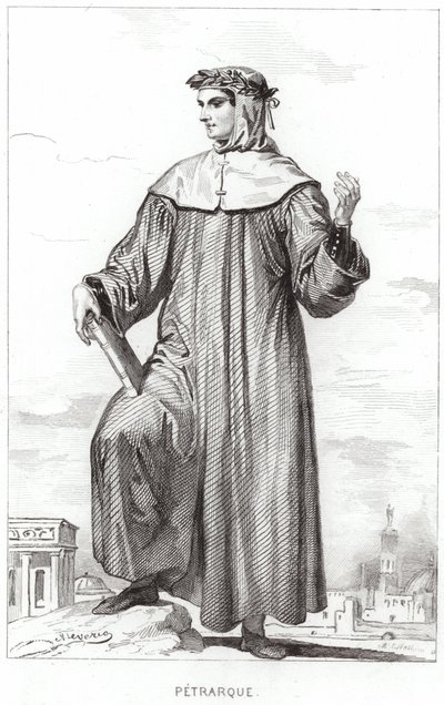 Portret Francesco Petrarki autorstwa French School