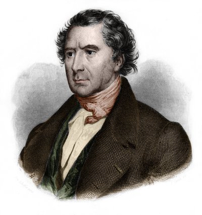 Portret Francois Arago (1786-1853), francuskiego matematyka, fizyka, astronoma i polityka. w „” LIBRE DES SPORERS”” Louisa de Cormenina Timona. 1842. Kolekcja prywatna. autorstwa French School