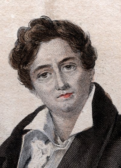 Portret Francois Joseph Talma (1763-1826), francuskiego aktora. autorstwa French School