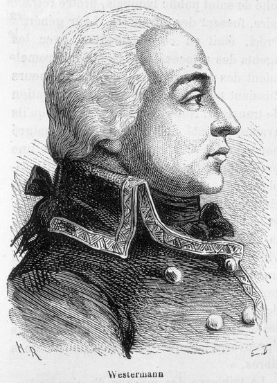 Portret Francois Joseph Westermann, general francais (1751-1794) - w „”L