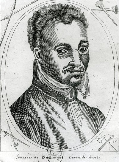 Portret François de Beaumont, barona des Adrets autorstwa French School