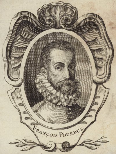 Portret Fransa Pourbusa młodszego autorstwa French School