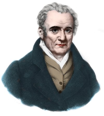 Portret Gasparda Monge (1746-1818) hrabiego Peluse, francuski matematyk i fizyk. autorstwa French School