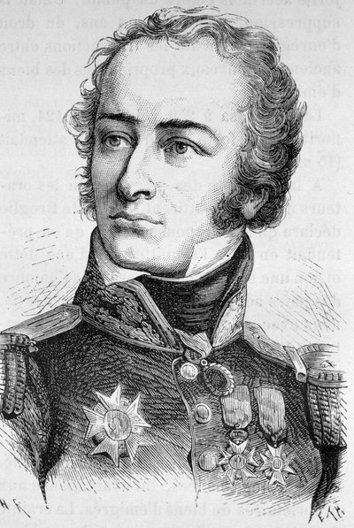 Portret generała Feya - w „Historii Francji” Henry