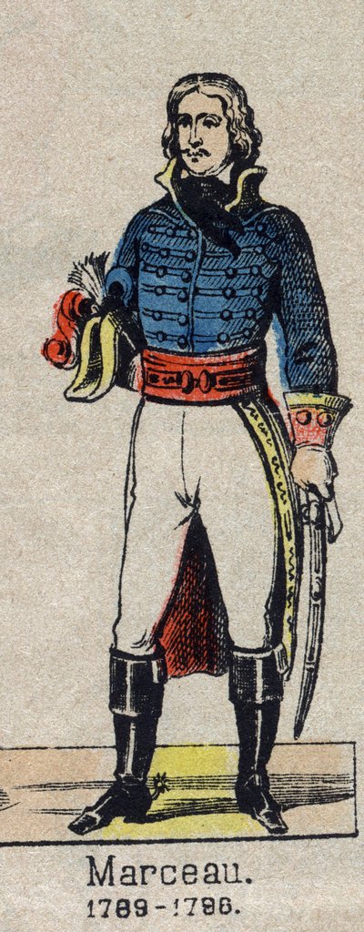 Portret generała Marceau (1769-1796). autorstwa French School