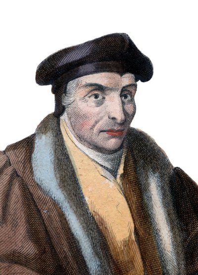 Portret Guillaume Bude (Budee) (Budaeus) (1467-1540), francuski uczony. autorstwa French School