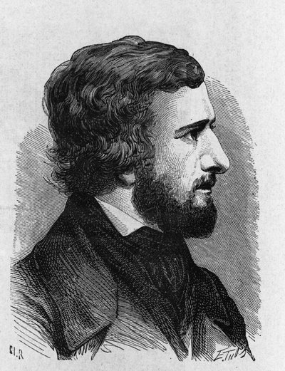 Portret Hippolyte Fizeau (1819 - 1896) - w „Albumie nauki”; wybitni uczeni; Wielkie odkrycia”” 1896. autorstwa French School