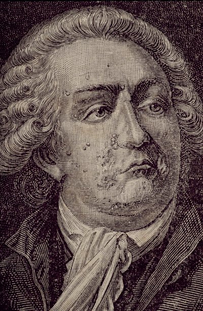 Portret Honore Gabriela Riqueti, hrabiego Mirabeau (1749-91) (patrz 254961) autorstwa French School