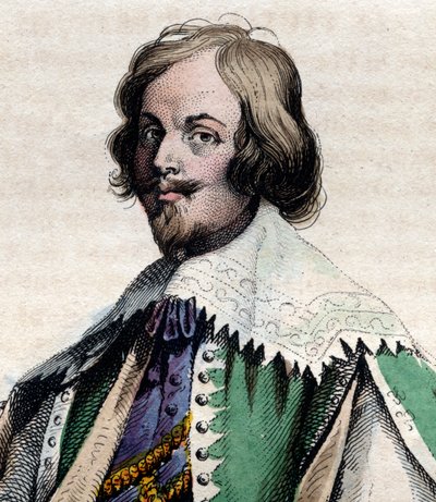 Portret Jacquesa Callota (1592-1635), francuskiego grafika i rysownika. autorstwa French School