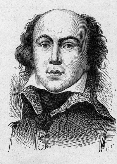 Portret Jean-Baptiste (Jean Baptiste) Annibal Aubert du Bayet (DuBayet) (1757-1797) Francuski polityk i generał. autorstwa French School