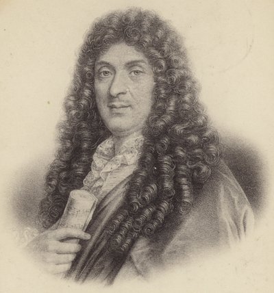 Portret Jean-Baptiste Lulli autorstwa French School