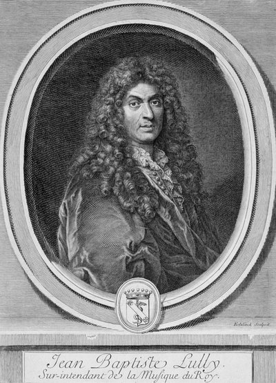 Portret Jean-Baptiste Lully (1632-87) autorstwa French School